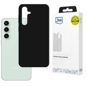 Coque en silicone pour Samsung Galaxy S23 FE - 3mk HARDY® Mellow Case™ Noir