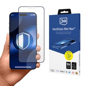 Verre trempé mat pour Apple iPhone 18 Pro - 3mk HardGlass Matt Max