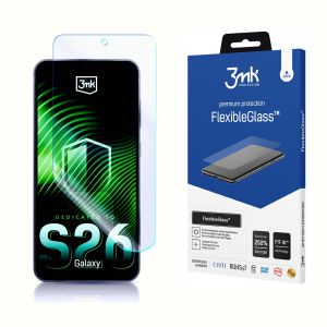 Verre hybride incassable pour Samsung Galaxy S26 - 3mk FlexibleGlass