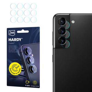 Verre de protection d'objectif pour l'appareil photo de Samsung Galaxy S21 5G - 3mk HARDY® Fusion Lens Protection™