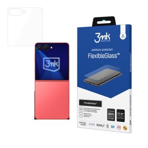 Verre hybride incassable pour Samsung Galaxy Z Flip 7 - 3mk FlexibleGlass