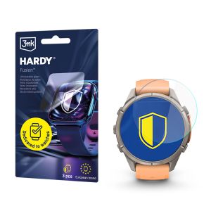 Verre hybride pour smartwatch Garmin Fenix 9 Pro 43mm - 3mk HARDY® Fusion Watch Protection™