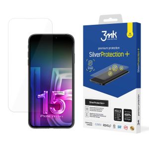 Film de protection anti-choc pour Apple iPhone 15 Pro - 3mk SilverProtection+