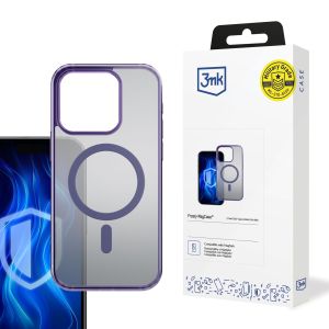 Étui do Apple iPhone 16 Pro Max - 3mk Frosty MagCase Violet