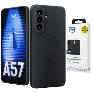 Coque MagSafe flexible pour Samsung Galaxy A57 - 3mk HARDY® Haptica MagCase™
