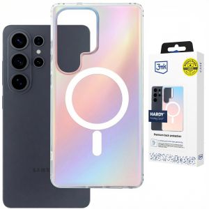 Coque MagSafe holographique pour Samsung Galaxy S26 Ultra - 3mk HARDY® PrisMag Case™