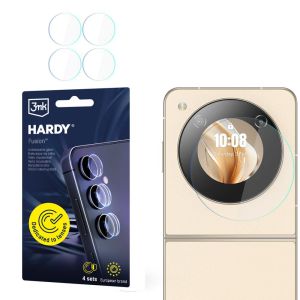 Verre de protection d'objectif pour l'appareil photo de Nubia Flip - 3mk HARDY® Fusion Lens Protection™