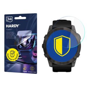 Verre hybride pour smartwatch Garmin Fenix 7 - 3mk HARDY® Fusion Watch Protection™