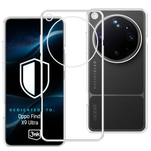 Coque transparente pour Oppo Find X9 Ultra – 3mk HARDY® Vision Case™