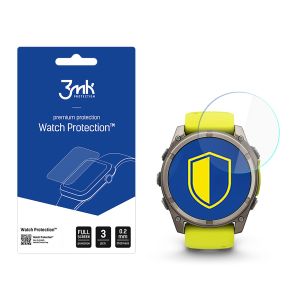 Verre de protection pour montre connectée Garmin Fenix 8 Solar/Sapphire 51mm - 3mk Watch Protection