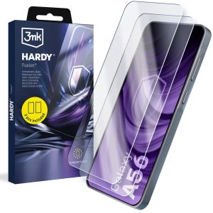 2x verre hybride pour Samsung Galaxy A56 - 3mk HARDY® Fusion™