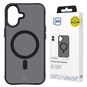 Coque pour Apple iPhone 16 - 3mk Smoke MagCase