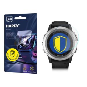 Verre hybride pour smartwatch Garmin Fenix 3 - 3mk HARDY® Fusion Watch Protection™