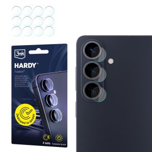 Verre de protection d'objectif pour l'appareil photo de Samsung Galaxy S26+ - 3mk HARDY® Fusion Lens Protection™
