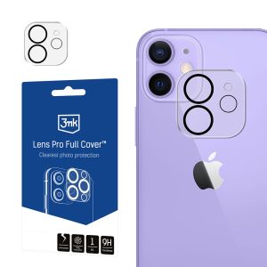 Protection de caméra renforcée pour Apple iPhone 12 - 3mk Lens Pro Full Cover