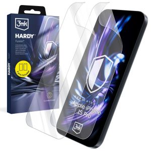 2x verre hybride pour Apple iPhone 15 Pro - 3mk HARDY® Fusion™