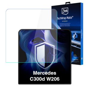 Film protecteur mat pour l'écran du système de navigation pour Mercedes C W206 (2022 - 2026) – 3mk TechWrap Matte™ Center Display