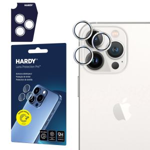 Protection de l'objectif pour Apple iPhone 15 Pro - HARDY Lens Protection Pro White