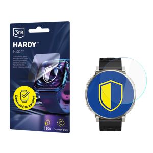 Verre hybride pour smartwatch Amazfit Active 3 Premium - 3mk HARDY® Fusion Watch Protection™