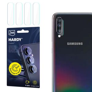 Verre de protection d'objectif pour l'appareil photo de Samsung Galaxy A70/A70s - 3mk HARDY® Fusion Lens Protection™