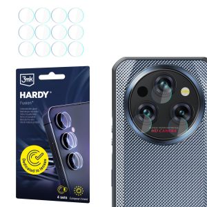 Verre de protection d'objectif pour l'appareil photo de Oukitel WP35/WP35 S - 3mk HARDY® Fusion Lens Protection™