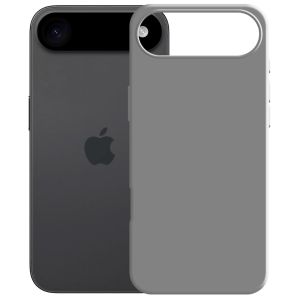Coque en silicone pour Apple iPhone Air - 3mk HARDY® Mellow Case™ Gris