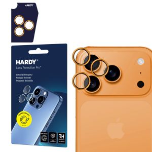Protection de l'objectif pour Apple iPhone 17 Pro/ iPhone 17 Pro Max - HARDY Lens Protection Pro  Orange