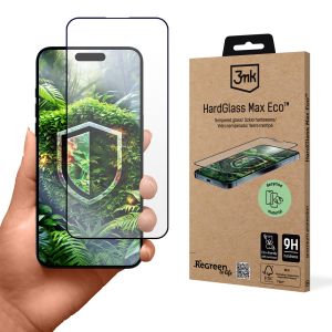 Verre trempé pour Apple iPhone 15 Plus/16 Plus - 3mk HardGlass Max Eco