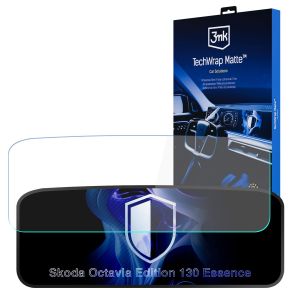 Film de protection mat pour l'écran du groupe d'indicateurs de Skoda Octavia Edition 130 Essence (2024 - 2025) – 3mk TechWrap Matte Cluster™