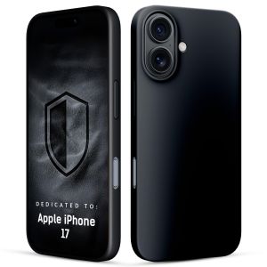 Étui en silicone avec MagSafe pour Apple iPhone 17 - 3mk HARDY® Mellow MagCase™ Noir