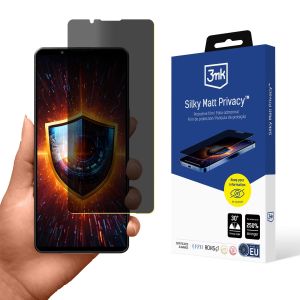 Film anti-espion pour Sony Xperia 1 VII - 3mk Silky Matt Privacy
