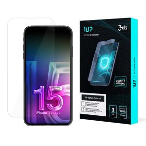 Film de protection pour Apple iPhone 15 Pro Max - protecteur d'écran 3mk 1UP (3 pièces)