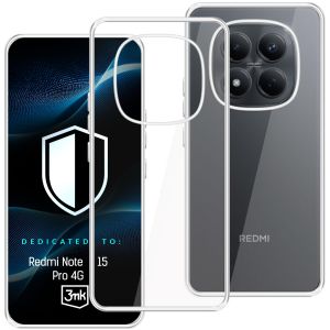 Coque transparente pour Redmi Note 15 Pro 4G – 3mk HARDY® Vision Case™