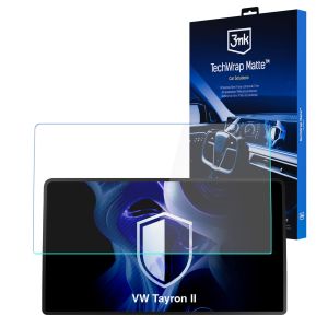 Film protecteur mat pour l'écran d'affichage de navigation de VW Tayron II 12,9" (2024 - )  – 3mk TechWrap Matte™ Center Display