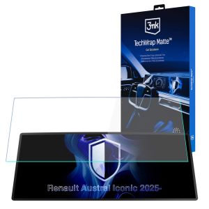 Film de protection mat pour l'écran du tableau de bord pour Renault Austral Iconic (2025 - ) – 3mk TechWrap Matte Cluster™