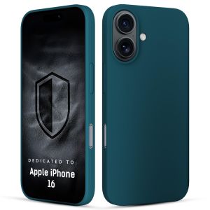 Coque en silicone pour Apple iPhone 16 - 3mk HARDY® Mellow Case™ Vert