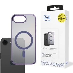 Étui do Apple iPhone 16E/ iPhone 17E - 3mk Frosty MagCase Violet