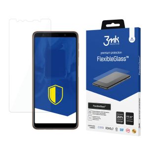 Verre hybride incassable pour Samsung Galaxy A7 2018 - 3mk FlexibleGlass