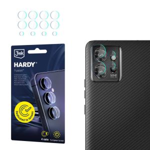 Verre de protection d'objectif pour l'appareil photo de Motorola Thinkphone - 3mk HARDY® Fusion Lens Protection™