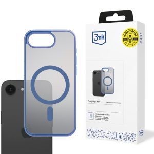 Etui do Apple iPhone 16E/ iPhone 17E - 3mk Frosty MagCase Bleu