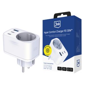 3mk Hyper Comfort Charger GaN PD 30W™ Chargeur mural
