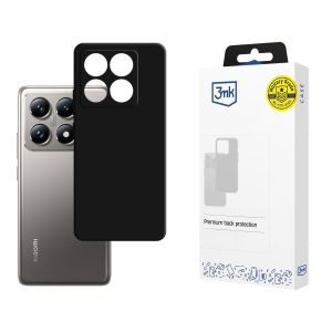 Coque en silicone pour Xiaomi 14T Pro - 3mk HARDY® Mellow Case™ Noir