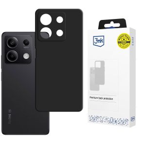 Coque en silicone pour Redmi Note 13 5G - 3mk HARDY® Mellow Case™ Noir