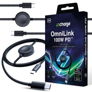 Câble 1,5m USB-C USB-C 3mk incharge® OmniLink 100W PD™