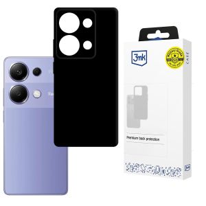 Coque en silicone pour Redmi Note 13 Pro 4G - 3mk HARDY® Mellow Case™ Noir
