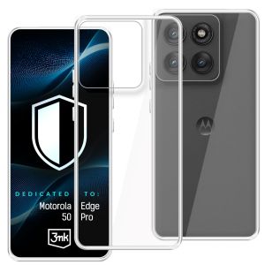 Coque transparente pour Motorola Edge 50 Pro – 3mk HARDY® Vision Case™