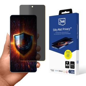 Film anti-espion pour Realme GT 7 - 3mk Silky Matt Privacy