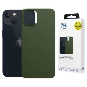 Coque en silicone avec MagSafe pour Apple iPhone 15 Plus - 3mk HARDY® Mellow MagCase™ Alpine Green