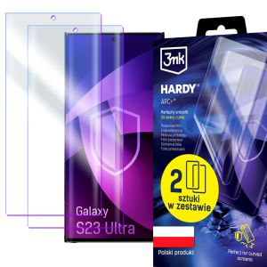 2x film de protection pour Samsung Galaxy S23 Ultra - 3mk HARDY® ARC+