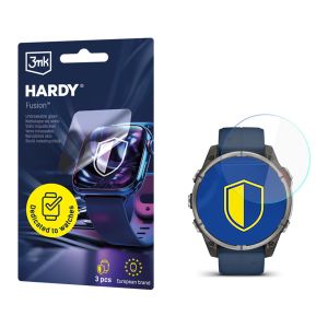 Verre hybride pour smartwatch Garmin quatix 8 – 47mm - 3mk HARDY® Fusion Watch Protection™